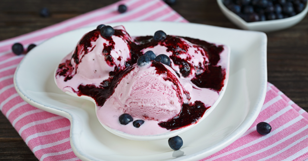 Blueberry Cheesecake Ice Cream | lemon blueberry cheesecake ice cream | blueberry cheesecake ice cream recipe